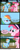 Size: 868x2170 | Tagged: dead source, safe, artist:veggie55, imported from derpibooru, pinkie pie, rainbow dash, earth pony, pegasus, pony, asdfmovie, asdfmovie4, bipedal, comic, crossed arms, duo, duo female, earth pony rainbow dash, evil grin, eyes closed, faic, female, funny, get, gimp, hat, index get, mare, nice hat, open mouth, paint.net, palindrome get, race swap, shocked, smiling, speech bubble, spread wings, top hat, wingless, wings