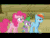 Size: 528x396 | Tagged: safe, edit, edited screencap, imported from derpibooru, screencap, fluttershy, pinkie pie, rainbow dash, spike, dragon, earth pony, pegasus, pony, over a barrel, season 1, animated, artifact, ei, female, first spike image on derpibooru, first spike picture on derpibooru, first vulgar picture on derpibooru, g4, gif, glomp, grin, hub logo, hub network, male, mare, one of the first, out of fucking nowhere, personal space invasion, smiling, smirk, the hub, trio, vulgar, wide eyes, xd