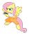 Size: 356x428 | Tagged: safe, artist:sefling, imported from derpibooru, fluttershy, pegasus, pony, angry, bipedal, chell, clothes, cosplay, crossover, female, flutterbadass, frown, gimp, glare, hoof hold, jumping, jumpsuit, mare, portal (valve), portal gun, show accurate, simple background, solo, spread wings, transparent background