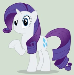 Size: 608x613 | Tagged: artist needed, source needed, safe, imported from derpibooru, rarity, pony, unicorn, dragonshy, eyeliner, female, gray background, looking at you, makeup, mare, raised eyebrow, raised hoof, reaction image, shrug, sidemouth, simple background, solo, underhoof