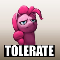 Size: 1045x1043 | Tagged: safe, artist:redustheriotact, imported from derpibooru, pinkie pie, unamused