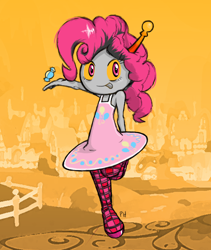 Size: 588x697 | Tagged: safe, artist:paperhelmet, imported from derpibooru, pinkie pie, homestuck, trollified