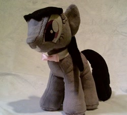 Size: 1615x1453 | Tagged: safe, artist:manlystitches, imported from derpibooru, octavia melody, pony, bowtie, happy, irl, photo, plushie, smiling, solo