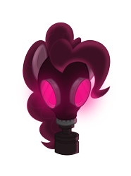 Size: 7489x10067 | Tagged: safe, artist:tim015, imported from derpibooru, pinkie pie, absurd resolution, gas mask, pyro, simple background, team fortress 2, transparent background, vector
