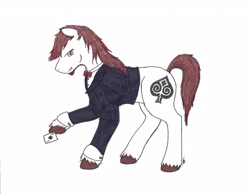 Size: 3280x2544 | Tagged: safe, artist:vulpesopaca, imported from derpibooru, oc, oc only, high res, james bond