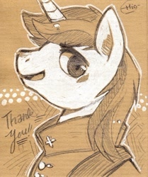 Size: 355x425 | Tagged: safe, artist:mi-eau, imported from derpibooru, shining armor, pony, male, sketch, solo