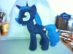 Size: 720x537 | Tagged: safe, artist:steen85, imported from derpibooru, princess luna, pony, irl, photo, plushie, solo