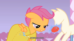 Size: 640x355 | Tagged: safe, imported from derpibooru, screencap, scootaloo, youtube caption