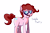 Size: 6000x4000 | Tagged: safe, artist:extradan, imported from derpibooru, pinkie pie, absurd resolution, bubble berry, facial hair, rule 63, simple background, solo, transparent background