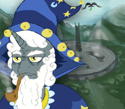 Size: 800x700 | Tagged: safe, imported from derpibooru, gummy, star swirl the bearded, eagle, isengard, lord of the rings, tumblr
