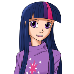 Size: 6000x6000 | Tagged: safe, artist:johnjoseco, artist:mamandil, imported from derpibooru, twilight sparkle, human, absurd resolution, humanized, simple background, solo, transparent background