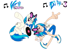 Size: 2500x1819 | Tagged: safe, artist:trinityinyang, imported from derpibooru, dj pon-3, vinyl scratch, human, human ponidox, humanized, simple background, skinny, transparent background