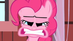 Size: 500x281 | Tagged: safe, imported from derpibooru, screencap, pinkie pie, earth pony, pony, season 2, the last roundup, animated, faic, female, mare, solo