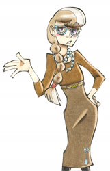 Size: 1367x2122 | Tagged: safe, artist:akikodestroyer, imported from derpibooru, silver spoon, human, female, humanized, solo