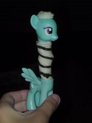 Size: 1944x2592 | Tagged: safe, imported from derpibooru, rainbow dash, brushable, custom, customized toy, irl, photo, rainbow girrash, toy, toy abuse