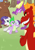 Size: 1250x1768 | Tagged: safe, artist:viraljp, imported from derpibooru, clump, fume, garble, rarity, spear (dragon), spike, dragon, spear (g4), teenaged dragon