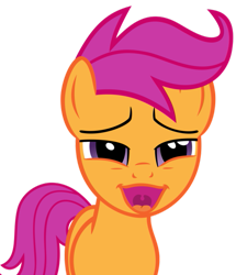 Size: 517x600 | Tagged: safe, imported from derpibooru, scootaloo, faic, ponyface, reaction image