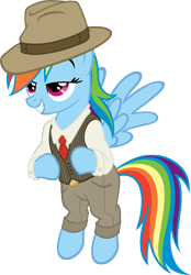 Size: 3895x5594 | Tagged: safe, artist:moongazeponies, imported from derpibooru, rainbow dash, clothes, rainbow dash always dresses in style, simple background, transparent background, vector