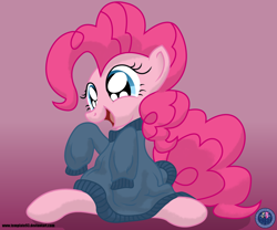 Size: 1280x1067 | Tagged: safe, artist:template93, imported from derpibooru, pinkie pie, pony, clothes, female, solo, sweater