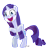 Size: 1307x1367 | Tagged: safe, artist:natalistudios, imported from derpibooru, rarity, pony, the crystal empire, spoiler:s03, female, rarity tugs her mane, solo, tugging