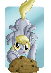 Size: 2472x3484 | Tagged: safe, artist:gatitonyaa, imported from derpibooru, derpy hooves, pegasus, pony, female, mare, solo