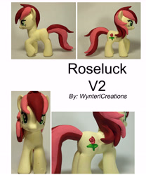 Size: 7087x8504 | Tagged: safe, artist:wyntercreations, imported from derpibooru, roseluck, absurd resolution, brushable, custom, customized toy, irl, photo, toy