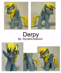 Size: 7087x8504 | Tagged: safe, artist:wyntercreations, imported from derpibooru, derpy hooves, pegasus, pony, absurd resolution, brushable, custom, customized toy, female, irl, mare, photo, toy