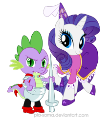 Size: 1790x2006 | Tagged: safe, artist:pia-sama, imported from derpibooru, rarity, spike, pony, unicorn, a dog and pony show, adorable distress, adorable face, adorasexy, adorkable, battle suit, beautiful, beautiful eyes, beautiful hair, clothes, codpiece, costume, couple, cute, dork, dress, dressup, eyeshadow, fantasy class, female, happy, knight, knight rescues the princess, makeup, male, mare, pretty, princess, princess rarity, protecting, romance, romantic, serious, serious face, sexy, shipping, simple background, smiling, sparity, straight, transparent background, vector, warrior, wide eyes