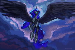 Size: 6001x4000 | Tagged: safe, artist:vombavr, imported from derpibooru, nightmare moon, pony, female, solo