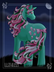 Size: 450x602 | Tagged: safe, artist:lazyjenny, imported from derpibooru, fizzy, pony, female, g1, solo