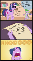 Size: 699x1280 | Tagged: safe, artist:westy543, imported from derpibooru, princess celestia, spike, twilight sparkle, comic, trollestia, world of tanks