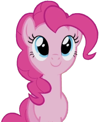 Size: 560x692 | Tagged: safe, imported from derpibooru, pinkie pie, earth pony, pony, griffon the brush off, female, simple background, solo, transparent background