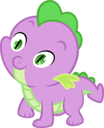 Size: 1280x1583 | Tagged: safe, artist:millennial dan, imported from derpibooru, spike, the cutie mark chronicles, baby dragon, baby spike, simple background, transparent background, vector, you don't say