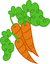 Size: 3251x4197 | Tagged: safe, artist:hawk9mm, imported from derpibooru, carrot top, golden harvest, carrot, cutie mark, cutie mark only, g4, no pony, simple background, solo, transparent, transparent background, vector