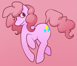 Size: 607x524 | Tagged: safe, imported from derpibooru, pinkie pie, pony, female, pink, simple background, solo, walking