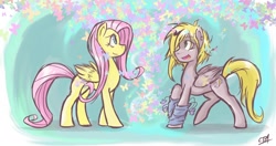 Size: 1710x900 | Tagged: safe, artist:coin-trip39, imported from derpibooru, fluttershy, oc