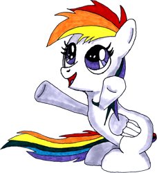 Size: 802x885 | Tagged: safe, artist:dontwannaknow, imported from derpibooru, rainbow dash, askdashieabuse