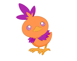 Size: 898x706 | Tagged: safe, artist:calamariqueen9, imported from derpibooru, scootaloo, torchic, parody, pokémon, scootachicken