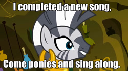 Size: 1280x715 | Tagged: safe, imported from derpibooru, zecora, zebra, caption, image macro, the boondocks