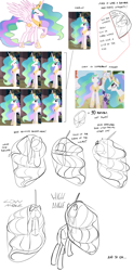 Size: 1160x2350 | Tagged: safe, artist:ross irving, imported from derpibooru, princess celestia, tutorial