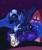 Size: 1000x1181 | Tagged: safe, artist:lyun, imported from derpibooru, princess luna, alicorn, pony, accessory swap, cloud, female, prone, solo, spread wings, wings