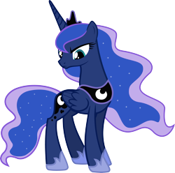Size: 4401x4358 | Tagged: safe, artist:theponyisatrue, imported from derpibooru, princess luna, pony, absurd resolution, angry, female, simple background, solo, transparent background, vector