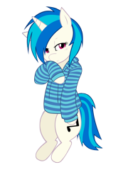 Size: 4613x6653 | Tagged: safe, artist:jjbanton, artist:spittfireart, imported from derpibooru, dj pon-3, vinyl scratch, pony, absurd resolution, clothes, hoodie, simple background, solo, transparent background