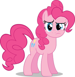 Size: 3620x3723 | Tagged: safe, artist:felix-kot, imported from derpibooru, pinkie pie, earth pony, pony, female, looking at you, mare, simple background, solo, transparent background, vector