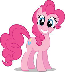 Size: 3523x3879 | Tagged: safe, artist:felix-kot, imported from derpibooru, pinkie pie, earth pony, pony, female, mare, simple background, solo, transparent background, vector