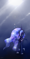 Size: 466x900 | Tagged: safe, artist:derpiihooves, imported from derpibooru, princess luna, alicorn, pony, female, mare, solo