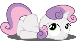 Size: 8192x4608 | Tagged: safe, artist:techrainbow, imported from derpibooru, sweetie belle, pony, unicorn, absurd resolution, female, filly, simple background, solo, transparent background, vector