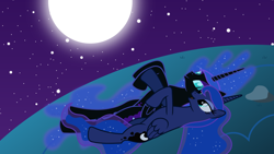 Size: 1920x1080 | Tagged: safe, artist:90sigma, imported from derpibooru, nightmare moon, princess luna, selfcest, vector, wallpaper