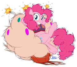 Size: 3200x2783 | Tagged: safe, artist:blue-paint-sea, imported from derpibooru, pinkie pie, mario kart, ponykart