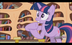 Size: 1024x640 | Tagged: safe, imported from derpibooru, screencap, twilight sparkle, the crystal empire, youtube caption